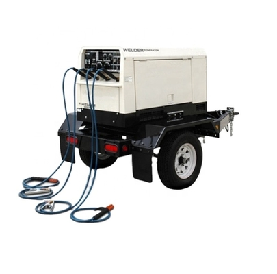 For Rail Trailer 600A Best Price MP Muttahida Majlis-e-Amal ARC Welder Diesel Generator Station Mobile Welding Machine